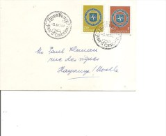 Luxembourg -OTAN ( Lettre En Premier Jour De 1959 Vers La France à Voir) - Covers & Documents