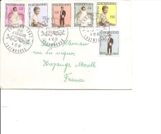 Luxembourg -Caritas 1961 ( Lettre En Premier Jour De 1961 Vers La France à Voir) - Briefe U. Dokumente