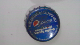 Vietnam Viet Nam Used Pepsi Beverage Bottle Crown Cap / Kronkorken / Capsule : SANG KHOAI KHONG NGUNG - Soda