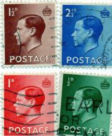 B -1934 Gran Bretagna - Re Edoardo VIII - Used Stamps