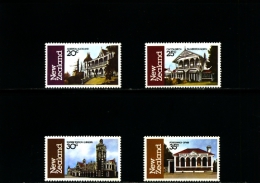 NEW ZEALAND - 1982  ARCHITECTURE  SET MINT NH - Nuevos