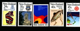NEW ZEALAND - 1983  ANNIVERSARIES  SET MINT NH - Unused Stamps