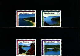 NEW ZEALAND - 1986  SCENIC BAYS  SET  MINT NH - Unused Stamps