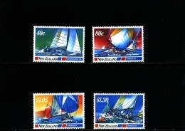 NEW ZEALAND - 1987  BLUE WATER CLASSICS  SET  MINT NH - Neufs