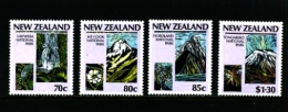 NEW ZEALAND - 1987  NATIONAL PARKS  SET MINT NH - Ongebruikt