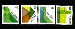 NEW ZEALAND - 1987  FIBRE ART  SET MINT NH - Unused Stamps