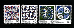 NEW ZEALAND - 1988  RAFTER PAINTINGS  SET MINT NH - Unused Stamps