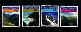 NEW ZEALAND - 1988  SCENIC WALKWAYS  SET  MINT NH - Unused Stamps