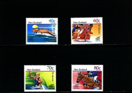 NEW ZEALAND - 1988  OLYMPIC GAMES  SET  MINT NH - Ongebruikt