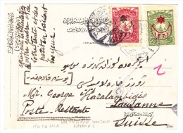 Türkei Kleiner Brief Ab Kütaya Nach Lausanne - Covers & Documents