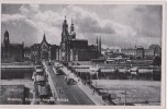 Cpa,allemagne,dresden Friedrich August-brucke,verlag Fritz Hunger,dresden N 6,saxe - Dresden