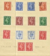 Great Britain 1950-51 King George VI Definitives Mint Set - Non Classificati