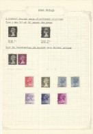 Great Britain Machins Stamps Mint And Used - Franking Machines (EMA)