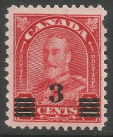 Canada. 1932 KGV Surcharge 3c On 2c MH SG314a - Unused Stamps
