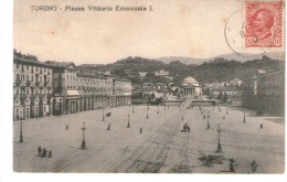 TORINO - Piazza  Vittorio  Emanuele I - Plaatsen & Squares