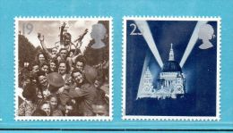 GRAN BRETAÑA / GREAT BRITAIN / GRAN BRETAGNE  AÑO / YEAR / ANNÉE 1995 YVERT Nº 1817/18 ** MNH - 50 ANIVERSARIO DEL FINAL - Unused Stamps