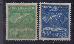 Brazil1927: Michel C4-5mh* (SYNDICATO CONDOR) Michel12,50Euros - Aéreo (empresas Privadas)