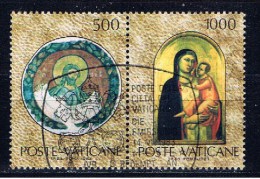 V+ Vatikan 1983 Mi 834-35 Kunst - Used Stamps