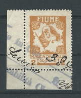 MARCA DA BOLLO/REVENUE  - FIUME -  CORONE 2 - Fiume & Kupa