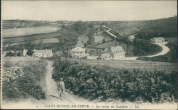 22 SAINT MICHEL EN GREVE / Route De Lannion / - Saint-Michel-en-Grève