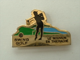 PIN´S GOLF - LE NOUVION EN THIERACHE - Golf