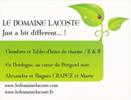 Scan9 : Dordogne, Périgord : Carsac-Aillac - "Le Domaine Lacoste" Chambres Et Tables D´Hôtes De Charme - Sonstige & Ohne Zuordnung