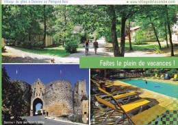 Scan9 : Dordogne, Périgord : Domme - "Le Village De La Combe" Au Pradal "Faites Le Plein De Vacances - Sonstige & Ohne Zuordnung