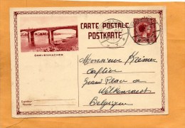 Luxembourg 1932 Card Mailed - Entiers Postaux