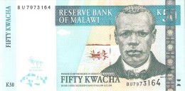 BILLETE DE MALAWI DE 50 KWACHA DEL AÑO 2011 (BANKNOTE) SIN CIRCULAR-UNCIRCULATED - Malawi