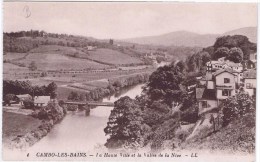 Cpa   CAMBO LES BAINS  La Haute Ville Et La Vallée De La Nive - Cambo-les-Bains