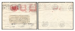 EGYPT INVESTMENT BANK CAIRO 1962 LOCAL WINDOW COVER WITH SLOGAN MACHINE CANCELLATION -METER FRANKING 10 MILLS - Cartas & Documentos