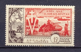Comores Archipel 1944 - Airmail - Idependence - Aéreo