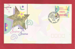 Australien 1996 , FDC Festive Frama - Sydney NSW - First Day Of Issue 6 June 1996 - 2 Scan - - Machine Labels [ATM]