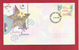 Australien 1996 , FDC Festive Frama - Melbourne VIC - First Day Of Issue 6 June 1996 - 2 Scan - - Timbres De Distributeurs [ATM]