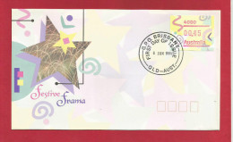 Australien 1996 , FDC Festive Frama - Brisbane QLD - First Day Of Issue 6 June 1996 - 2 Scan - - Timbres De Distributeurs [ATM]