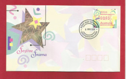 Australien 1996 , FDC Festive Frama - Perth WA - First Day Of Issue 6 June 1996 - 2 Scan - - Timbres De Distributeurs [ATM]