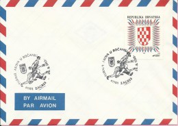 Tournament In Bowling (boćanje), Zagreb, 28.8.1993., Croatia, Cover (airmail) - Pétanque