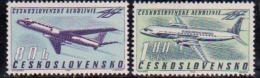 Tchécoslovaquie 1963 N°Y.T. : PA 57 Et 58 ** - Luchtpost
