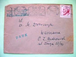 Poland 1960 Cover Sent Locally - Dr. Oczko - Lettres & Documents