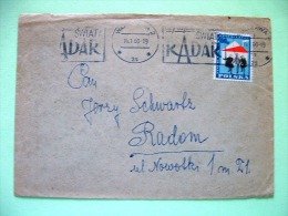 Poland 1960 Cover Sent Locally - RADAR Slogan - Lettres & Documents