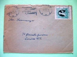 Poland 1960 Cover To England - Girl Writing Letter By Fragonard - Briefe U. Dokumente