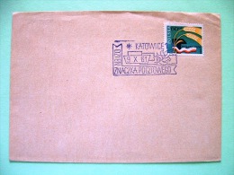 Poland 1961 Special Cancel Cover - Wheat Hammer And Flag - Cartas & Documentos