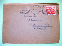 Poland 1963 Cover Sent Locally - Poznan - Bridge - Cartas & Documentos