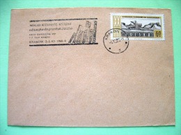 Poland 1966 Special Books Cancel Cover - Bridge - Cartas & Documentos