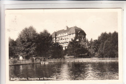 4902 BAD SALZUFLEN, Seepartie Mit Fürstenhof, 1956 - Bad Salzuflen