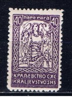YU+ Jugoslawien 1920 Mi 125-28 Frauengestalt - Unused Stamps
