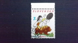 Slowakei 457 Yv 394 Oo/used, Weltkindertag, Mat’ko Und Kubko - Gebraucht