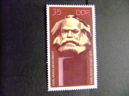 ALEMANIA ALLEMAGNE ORIENTALE DDR 1971 KARL MARX Yvert 1395 * MH - Karl Marx