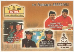 24ème RALLYE PARIS-DAKAR - ARRAS-MADRID-DAKAR - 2002 - Les Équipages Arrageois - Rally Racing