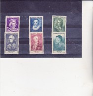 SERIE RENOIR N° 1027 A 1032 NEUF XX ANNEE 1955   COTE : 160 € - Unused Stamps